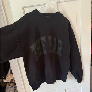 The Bar Black Crewneck Sweatshirt